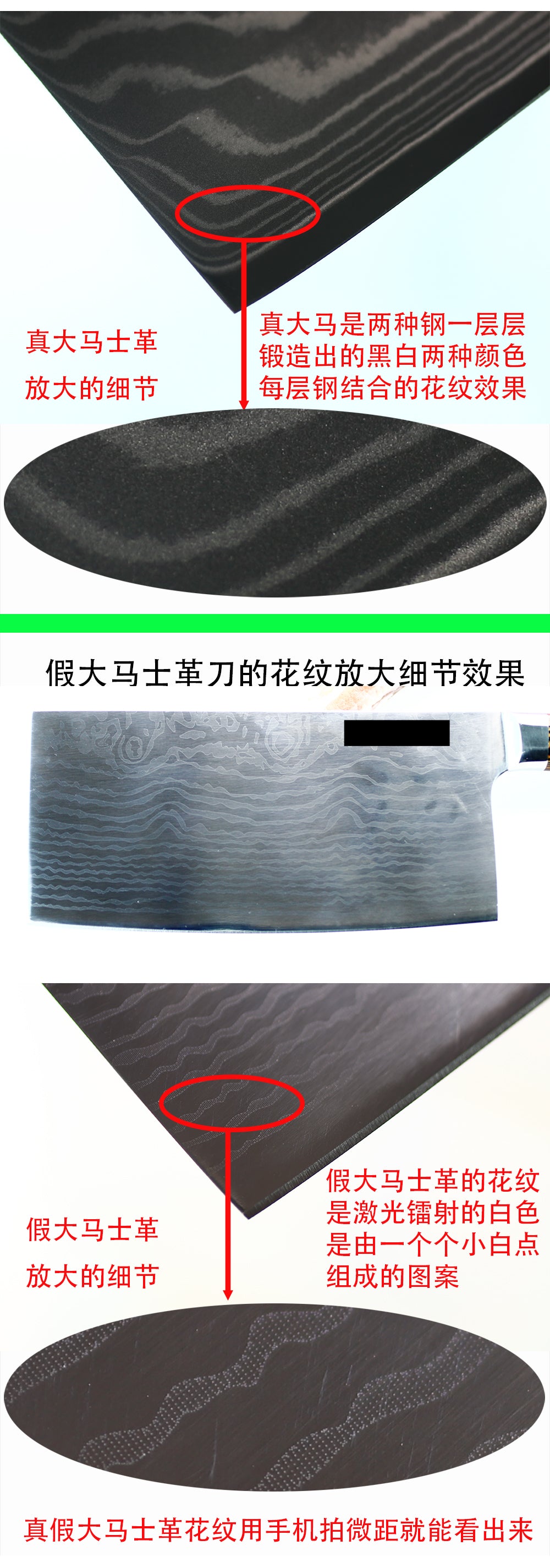 Damascus Pattern Utility Kitchen Knives Sharp Slicing Chef knife Cooking Tool