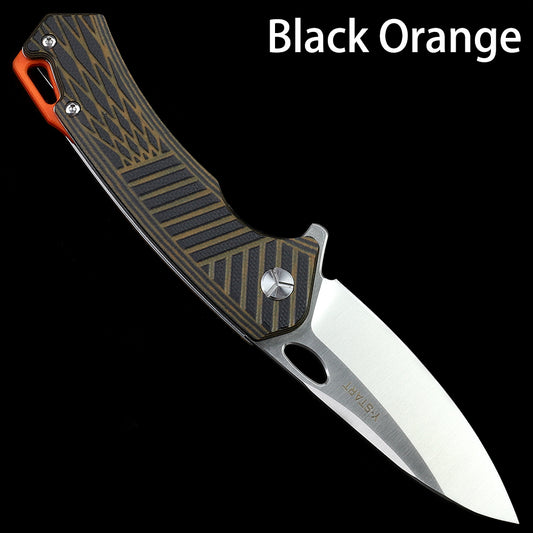 14c28n Blade Folding Knife G10 Handle Camp Hunting Outdoor Fishing Kitchen Survival EDC Tools