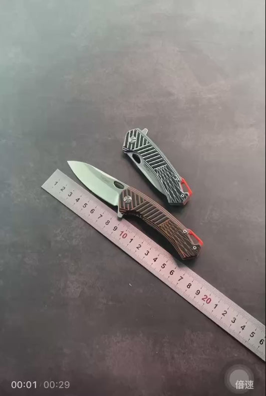 14c28n Blade Folding Knife G10 Handle Camp Hunting Outdoor Fishing Kitchen Survival EDC Tools